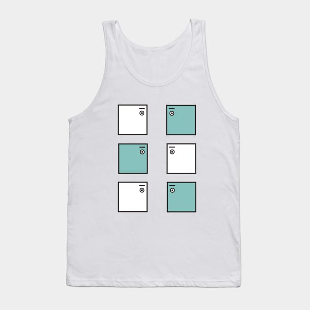 Ace Attorney - Larry Butz Tank Top by grekhov